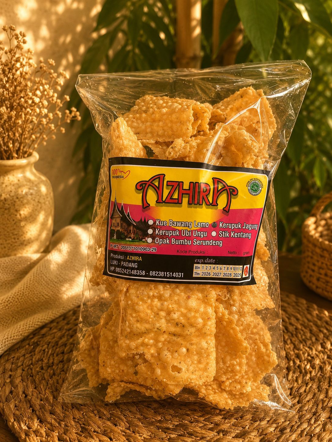 kerupuk jagung